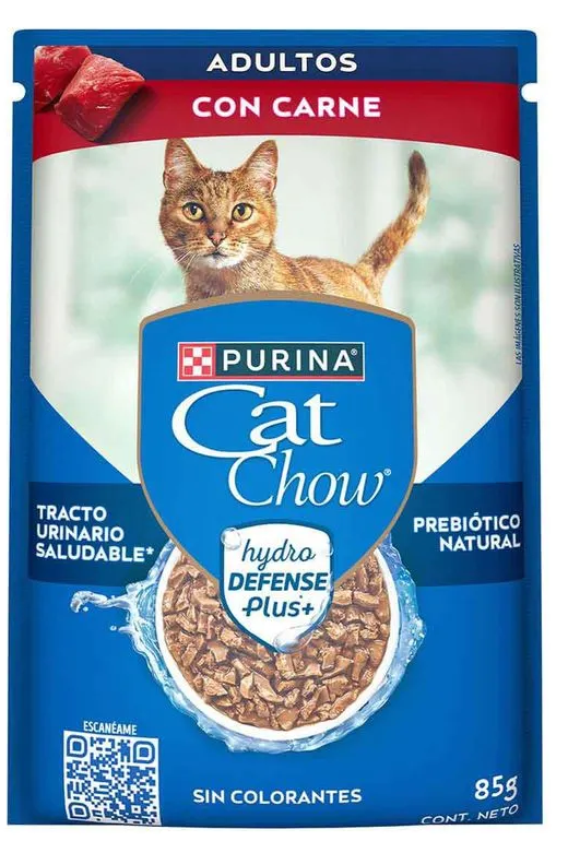 Cat Chow Gatos Adultos Carne